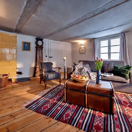 בית נופש Pommernhaus Urgemuetlicher Roter Schwede Ahlbeck (Vorpommern-Greifswald)